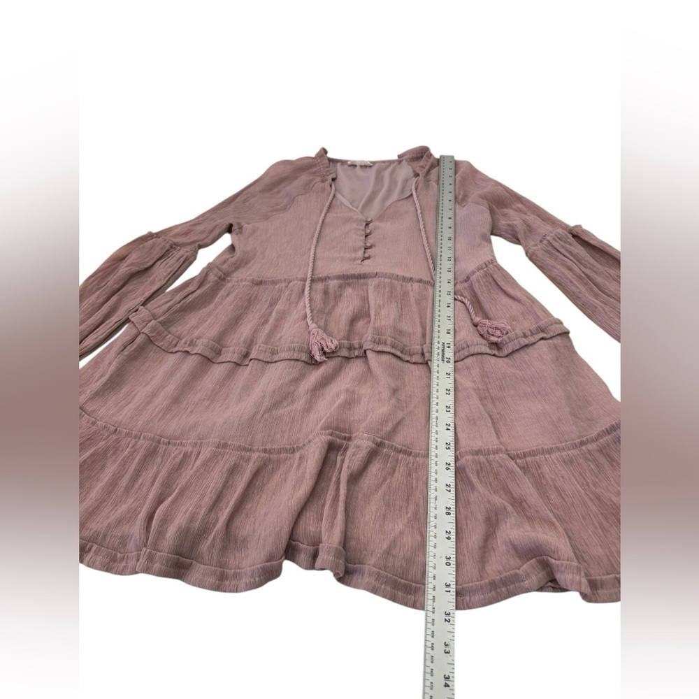 Storia Lilac Babydoll Dress Small - Picture 7 of 9